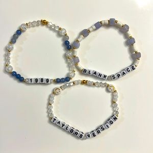 Taylor Swift Friendship Bracelet Stack 1989 Handmade Eras Tour
